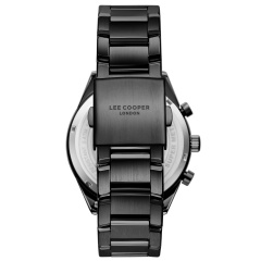 Наручний годинник чоловічий Lee Cooper London Black Чорний (3448) Энергодар