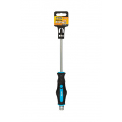 Викрутка ударна хрестова магнітна MASTERTOOL GM EXTERNAL HEX PH3х150 мм ручка з покриттям TPR (49-6315) Петрово