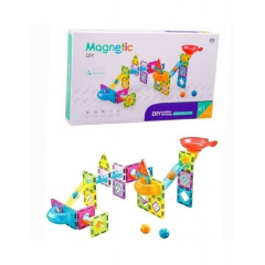 Конструктор магнітний Magnetic Diy CH1035 61 елемент з кульками Різнокольоровий Мукачево