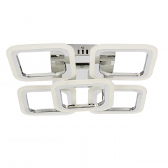 Стельова LED люстра Sunlight W8036/4+1B СR Хром Косов