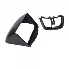 Переходная рамка Lesko 9" Peugeot 207 2010-2016 Черный (9193-37905) Никополь