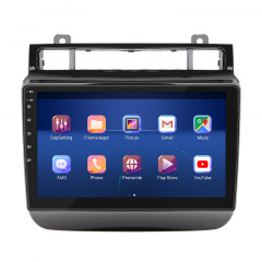 Штатная магнитола Lesko 9" Volkswagen Touareg II Рестайлинг 2014-2018 2/32Gb 4G Wi-Fi GPS Top (9936-46739) Вишгород