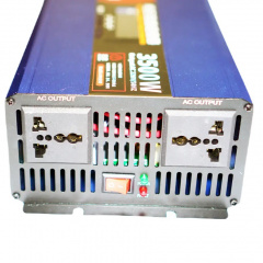 Перетворювач напруги інвертор Eryuan 3500W LCD DC/AC 12V-220V з чистою синусоїдою та вольтметром Blue Киев