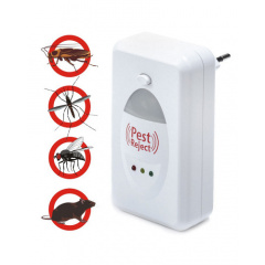 Ультразвуковий відлякувач мишей гризунів та комах у розетку Pest Reject 220 3 Вт Чернігів