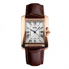 Жіночий годинник Skmei 1085 Spring Коричневий Самбір