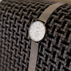 Наручний годинник жіночий BESTA Love UA Silver Сріблястий (3142) Вишгород