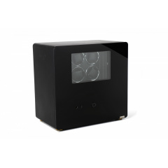 Сейф Salvadore для підзаводу 6 годинників Mini Black Safe 440х260х440 мм Чорний Нова Каховка