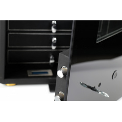 Сейф Salvadore для підзаводу 6 годинників Mini Black Safe 440х260х440 мм Чорний Нова Каховка