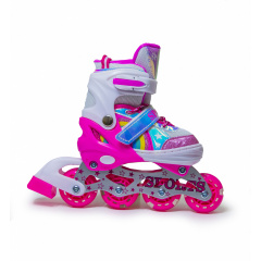 Розсувні ролики Scale Sports 30-33 Rainbow Pink (1321129287) Покровск