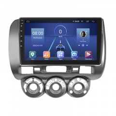 Штатная магнитола Lesko Honda Jazz I Manual AC 2001-2005 9" 2/32Gb 4G Wi-Fi GPS Top (10619-52931) Київ