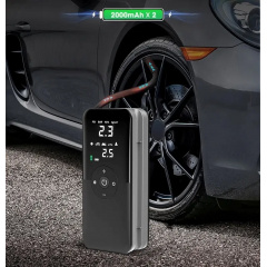 Компресор автомобільний акумуляторний з ліхтариком та повербанком CarSun C3106-V2.0 40W (2349071267) Камень-Каширский