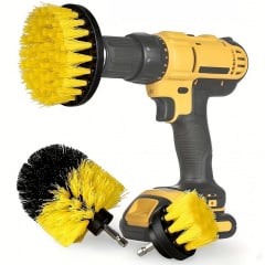Набір щіток на дриль для прибирання Geko 5 шт Жовтий hub_t04z5g33 Нова Каховка