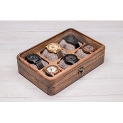 Органайзер на 6 секцій для наручних годинників ecoWalnut 7х26.5х18 см Київ