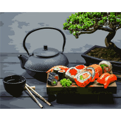 Картина за номерами Santi Японська кухня 40*50 (954857) Енергодар