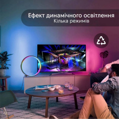 Настільна лампа нічник Inspire RGB SAL-052 10W 46led Bluetooth Чорний Гуляйполе