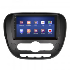 Штатная магнитола Lesko Kia Soul II Рестайлинг 2016-2019 9" 2/32Gb 4G Wi-Fi GPS Top (10531-53182) Киев