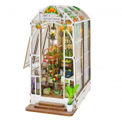 3D румбокс Діорама ляльковий будинок Бук Нук "Садовий Будиночок" CuteBee DIY DollHouse (M411) Хмельник