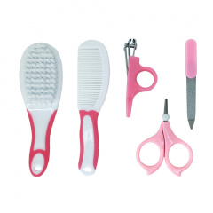 Гігієнічний набір для новонароджених Mega Zayka MGZ-0700(Pink) у коробці Гуляйполе
