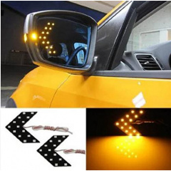 LED указатели поворота зеркала заднего вида ВТВ Динамические желтые пара Жмеринка