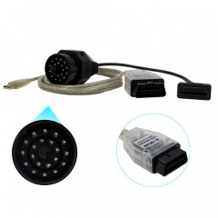 USB сканер K+DCAN INPA диагностики авто для BMW + 20pin переходник Одеса