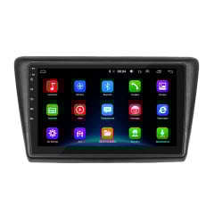 Штатная магнитола Lesko 9" Skoda Rapid I Рестайлинг 2017-2020 2/32Gb/ Wi-Fi Optima (9784-38378) Веселе