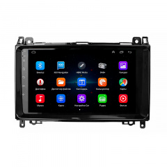 Штатная магнитола Lesko для Mercedes B200 (2008-2011гг.) 9" 1/16Gb Wi-Fi Optima GPS Android Харків