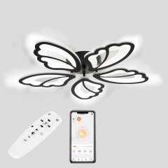 Стельова LED люстра Sunlight L77045/5 чорний Черкассы