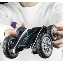 Машинка трюковая перевертыш вездеход с пультом радио управления YG Toys Черный Хуст