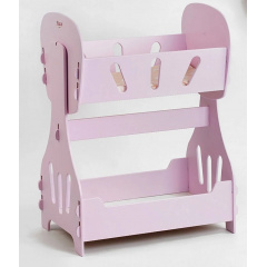 Кроватка для кукол МАСЯ 49 х 30 х 50 см Pink (130434) Днепр