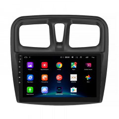 Штатная магнитола Lesko Renault Logan II 2012-2018 10" 2/32Gb/ Wi-Fi Optima GPS Android (9820-35637) Киев