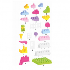 Детский конструктор Building blocks ТехноК 6535TXK 90 деталей Киев