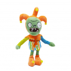 М'яка іграшка Plants vs Zombies зомбі придворний блазень 30 см Різнокольоровий (953) Бориспіль
