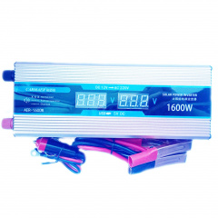 Инвертор напряжения Carmaer Power Inverter 026 c 12V на 220V 1600W модифицированная синусоида Gold (11068-hbr) Хмільник