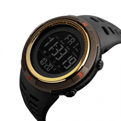 Часы наручные мужские Skmei 1251 Brown Gold 1251GD (12294-hbr) Киев
