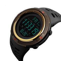 Часы наручные мужские Skmei 1251 Brown Gold 1251GD (12294-hbr) Киев