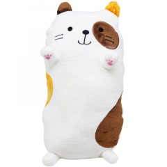 Мягкий игрушка Кот Батон 40 см белый MIC (K15316) Каменка-Днепровская