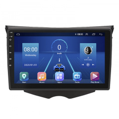 Штатная магнитола Lesko для Hyundai Veloster I 2011-2015 9" 2/32Gb 4G Wi-Fi GPS Top (12135-71654) Лубны