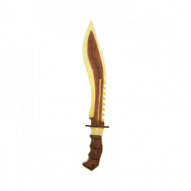 Сувенірний дерев'яний ніж So-2 Кукрі Gold Сувенір-Декор So2Ku-G