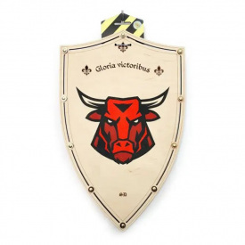 Сувенірний дерев'яний щит Буйвол Сувенір Декор 000157 47х30 см