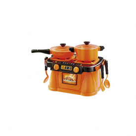 Ігровий набір Кухонна плита "Cooking Plate with Dishes" ЮНІКА 71818 7 предметів