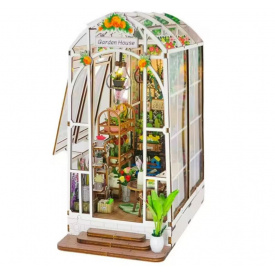 3D румбокс Діорама ляльковий будинок Бук Нук "Садовий Будиночок" CuteBee DIY DollHouse (M411)