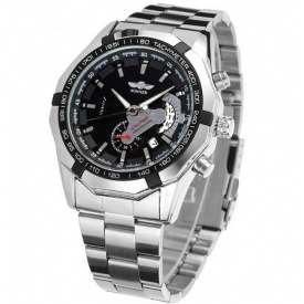 Годинник чоловічий Winner Titanium TM340 Silver