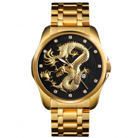 Чоловічий наручний годинник Skmei 9193 Дракон