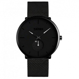 Годинник наручний чоловічий Skmei 9185 Design Black