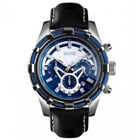 Чоловічий годинник Skmei 9189 Сріблястий