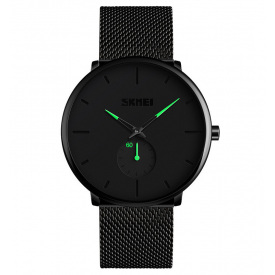 Чоловічий наручний годинник Skmei 9185 Black