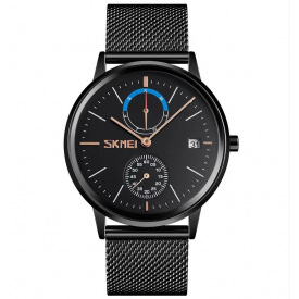 Класичний чоловічий годинник Skmei 9182 Чорний