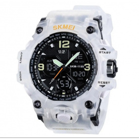 Чоловічий годинник Skmei Hamlet 1155 Білий
