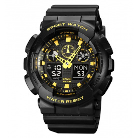 Годинник чоловічий наручний Skmei 1832 Чорний