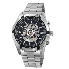 Наручний годинник чоловічий Winner Timi Сріблястий (120)